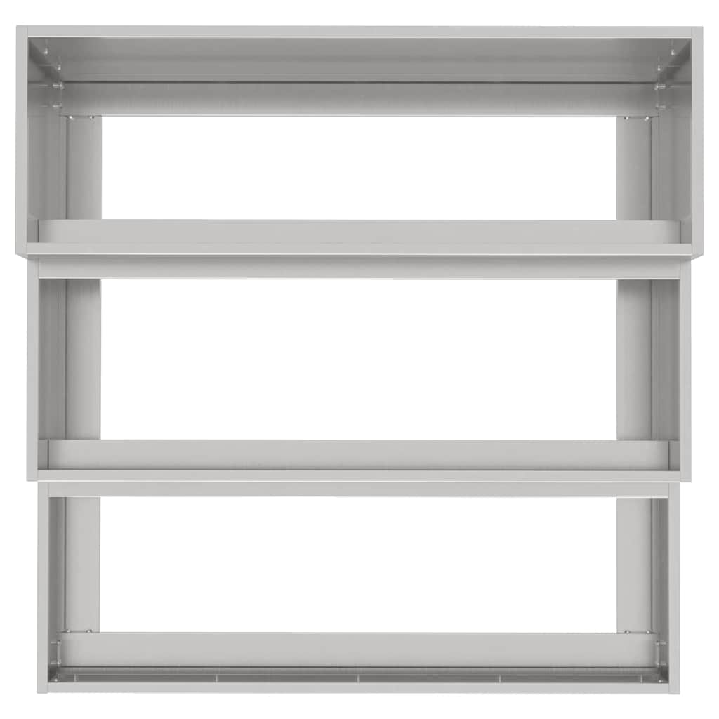 Sodo vazonas Sidabro 90 x 90 x 35 cm Nerūdijantis Plienas Sodo vazonas Sidabro 90 x 90 x 35 cm Nerūdijantis Plienas - Image 9