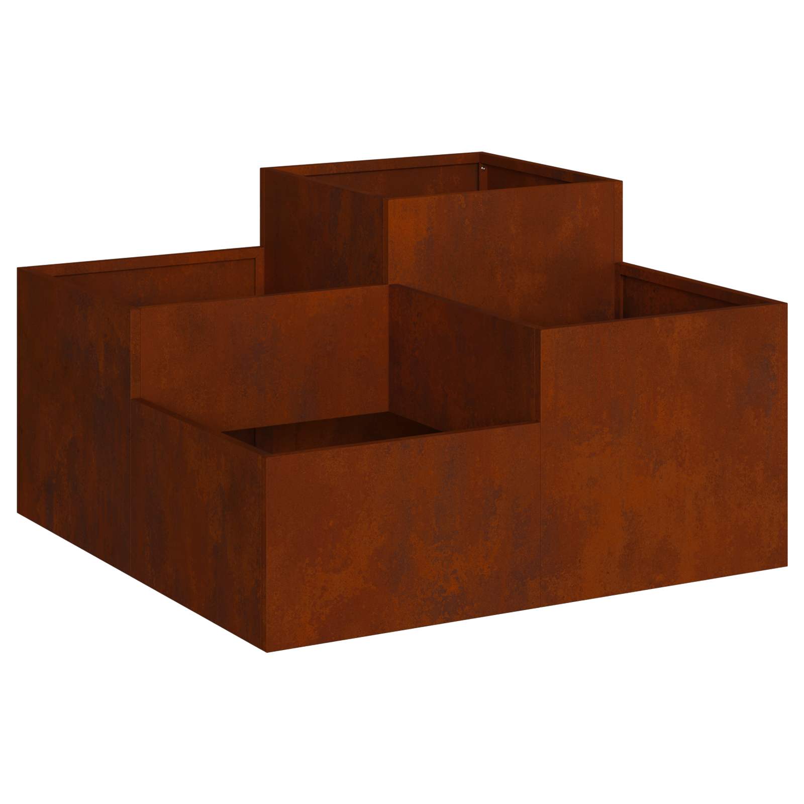 Sodo vazonas Rūdijanti 80 x 80 x 48 cm Sodo vazonas Rūdijanti 80 x 80 x 48 cm - Image 4