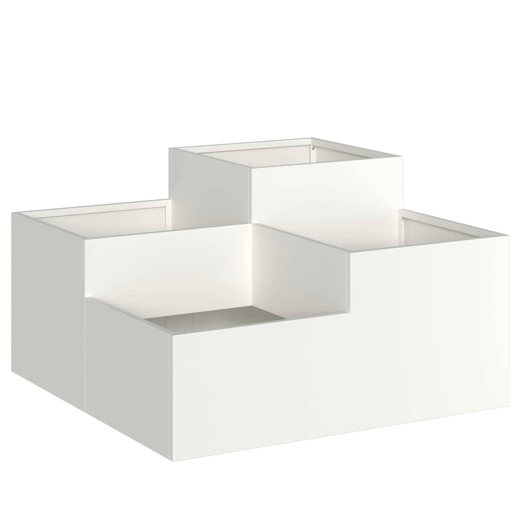 Sodo vazonas Balta 100 x 100 x 48 cm Plienas Sodo vazonas Balta 100 x 100 x 48 cm Plienas - Image 3