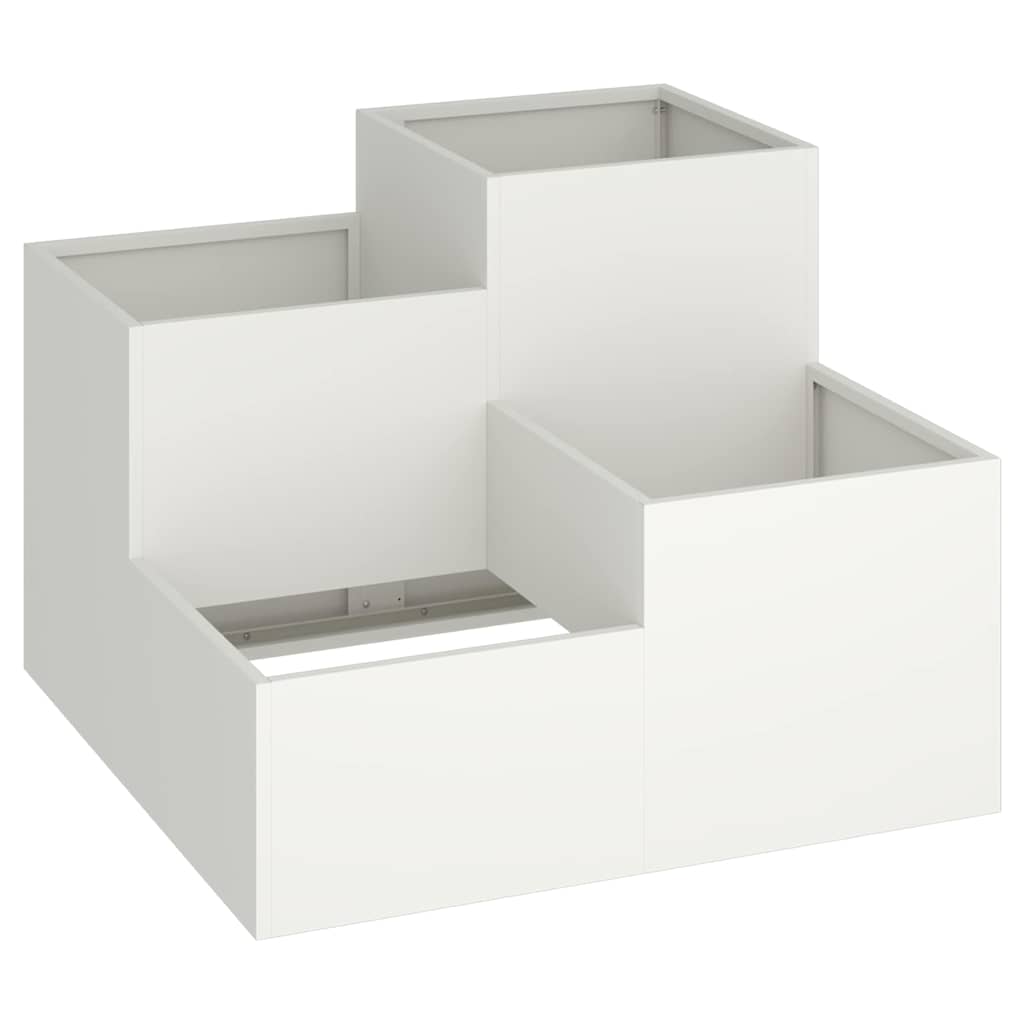 Sodo vazonas Balta 100 x 100 x 60 cm Plienas Sodo vazonas Balta 100 x 100 x 60 cm Plienas - Image 3