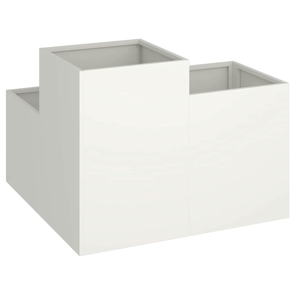 Sodo vazonas Balta 100 x 100 x 60 cm Plienas Sodo vazonas Balta 100 x 100 x 60 cm Plienas - Image 8