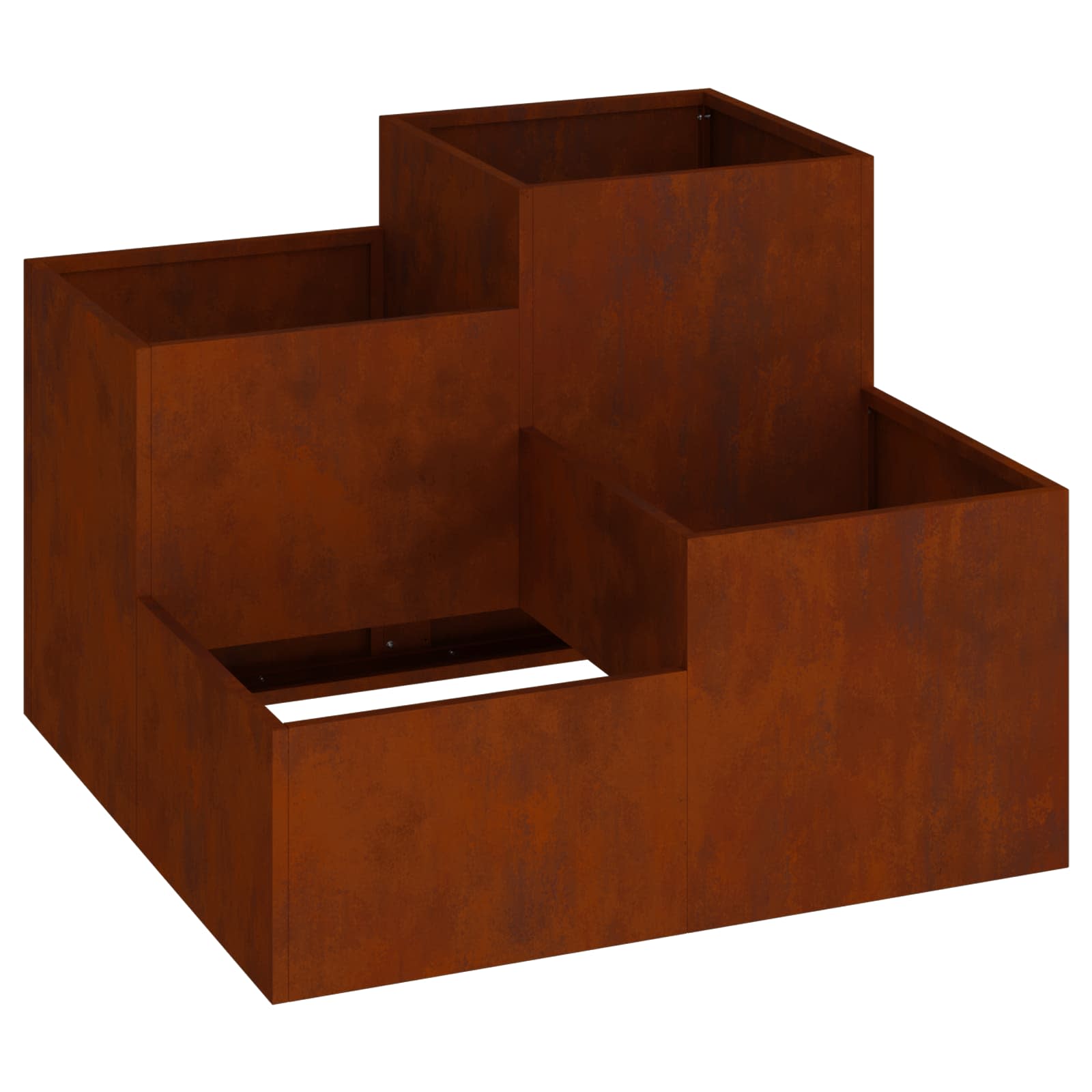 Sodo vazonas Rūdijanti 100 x 100 x 60 cm Sodo vazonas Rūdijanti 100 x 100 x 60 cm - Image 3