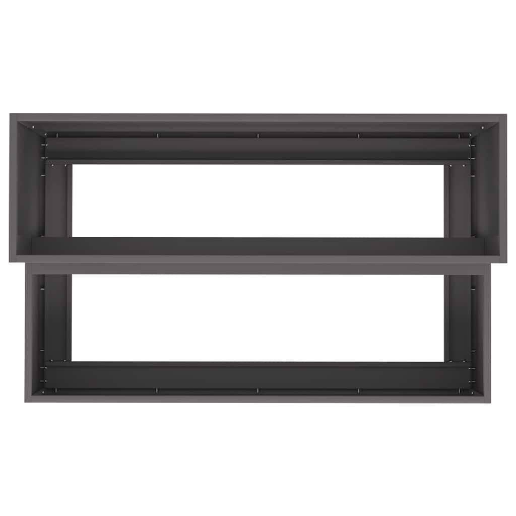 Sodo vazonas Juoda 100 x 60 x 45 cm Šaltai valcuotas plienas Sodo vazonas Juoda 100 x 60 x 45 cm Šaltai valcuotas plienas - Image 9