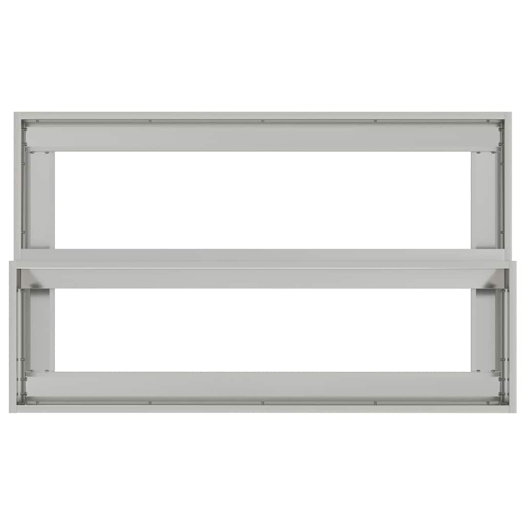 Sodo vazonas Sidabro 100 x 60 x 45 cm Cinkuota plienas Sodo vazonas Sidabro 100 x 60 x 45 cm Cinkuota plienas - Image 10