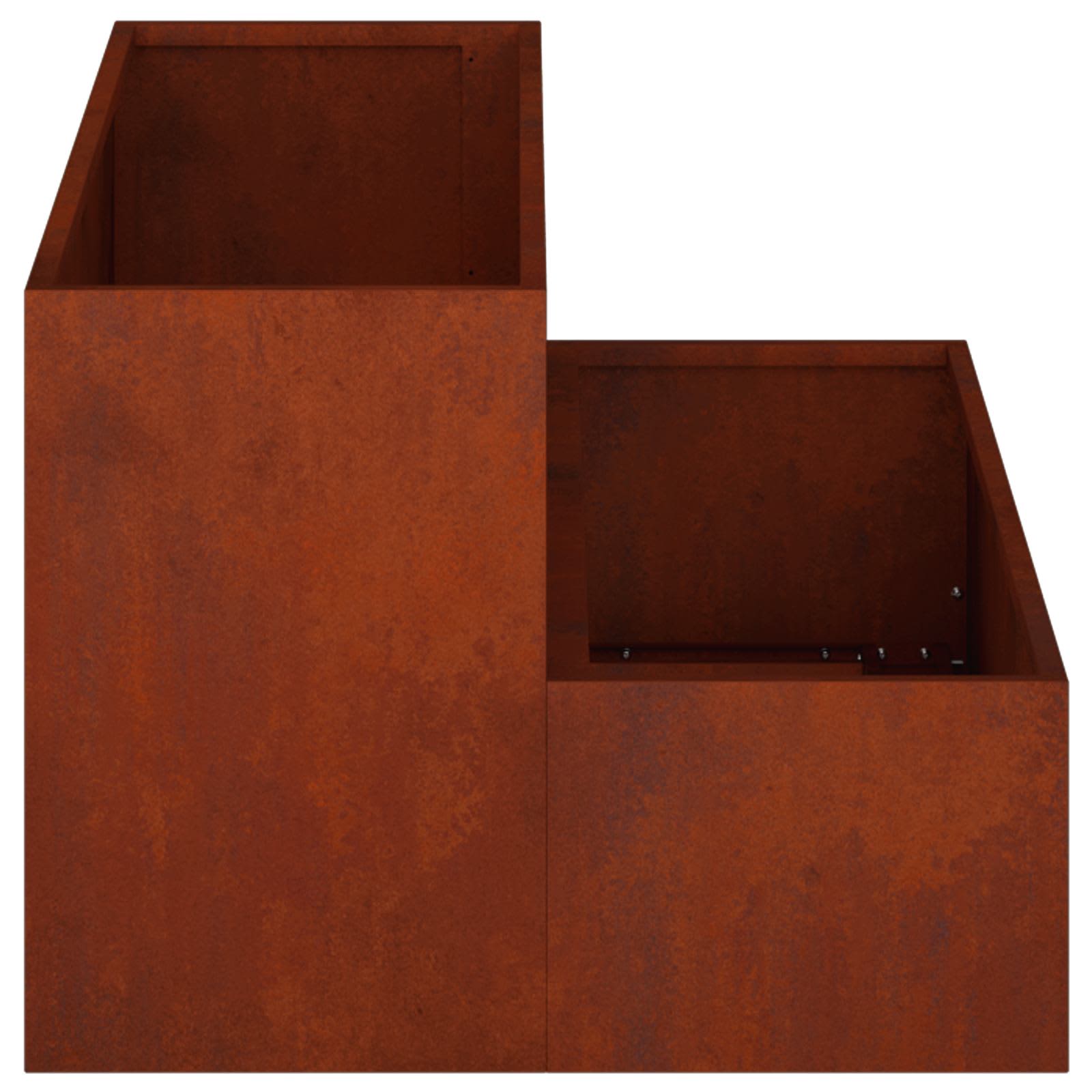 Sodo vazonas Rūdijanti 100 x 60 x 45 cm Sodo vazonas Rūdijanti 100 x 60 x 45 cm - Image 8