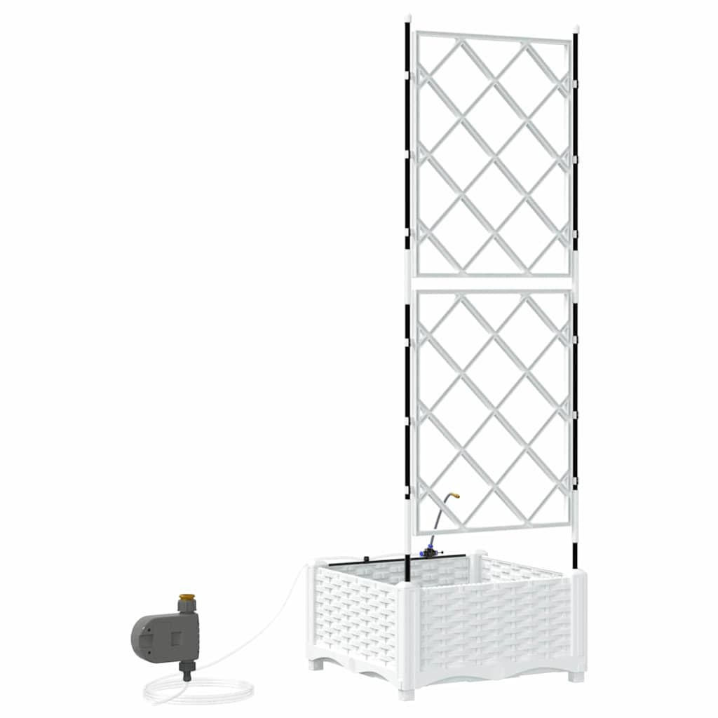 Sodo vazonas Balta 40 x 40 x 126 cm PP Sodo vazonas Balta 40 x 40 x 126 cm PP - Image 9