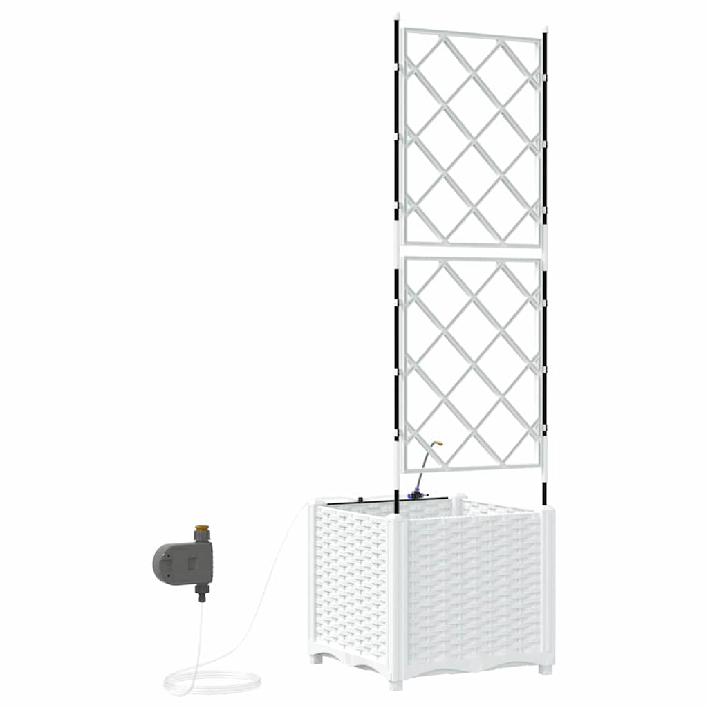 Sodo vazonas Balta 40 x 40 x 142 cm PP Sodo vazonas Balta 40 x 40 x 142 cm PP - Image 9