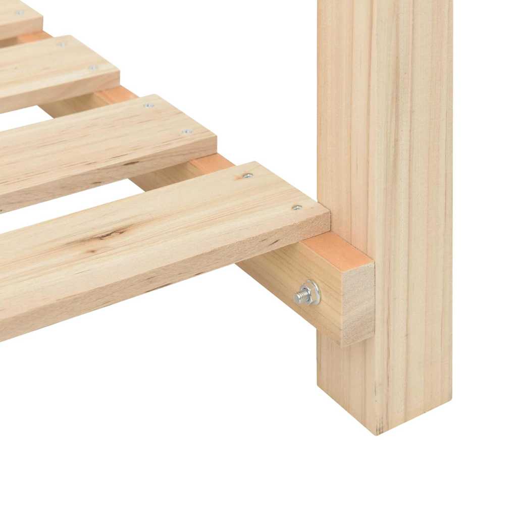 Sodo vazonas Smėlio 71 x 37 x 76,5 cm Kietasis pušinis medis Sodo vazonas Smėlio 71 x 37 x 76,5 cm Kietasis pušinis medis - Image 10