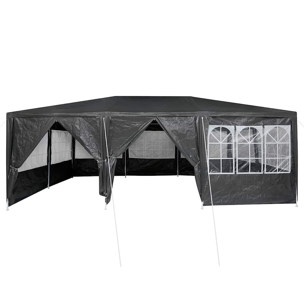 Šventės palapinė Antracitas 600 x 400 x 266 cm Polietilenas Šventės palapinė Antracitas 600 x 400 x 266 cm Polietilenas - Image 6