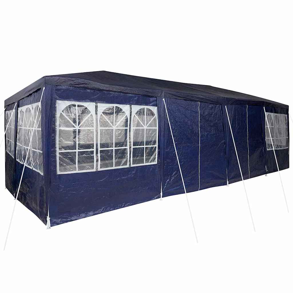 Šventės palapinė Mėlyna 800 x 400 x 266 cm Polietilenas Šventės palapinė Mėlyna 800 x 400 x 266 cm Polietilenas - Image 11