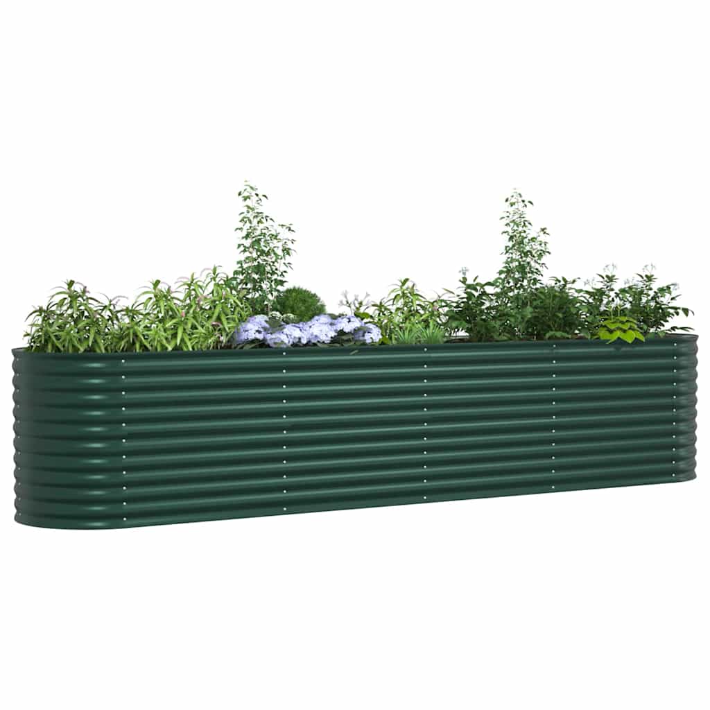 Pakelta lova Žalia 400 x 80 x 81 cm Plienas Pakelta lova Žalia 400 x 80 x 81 cm Plienas - Image 4