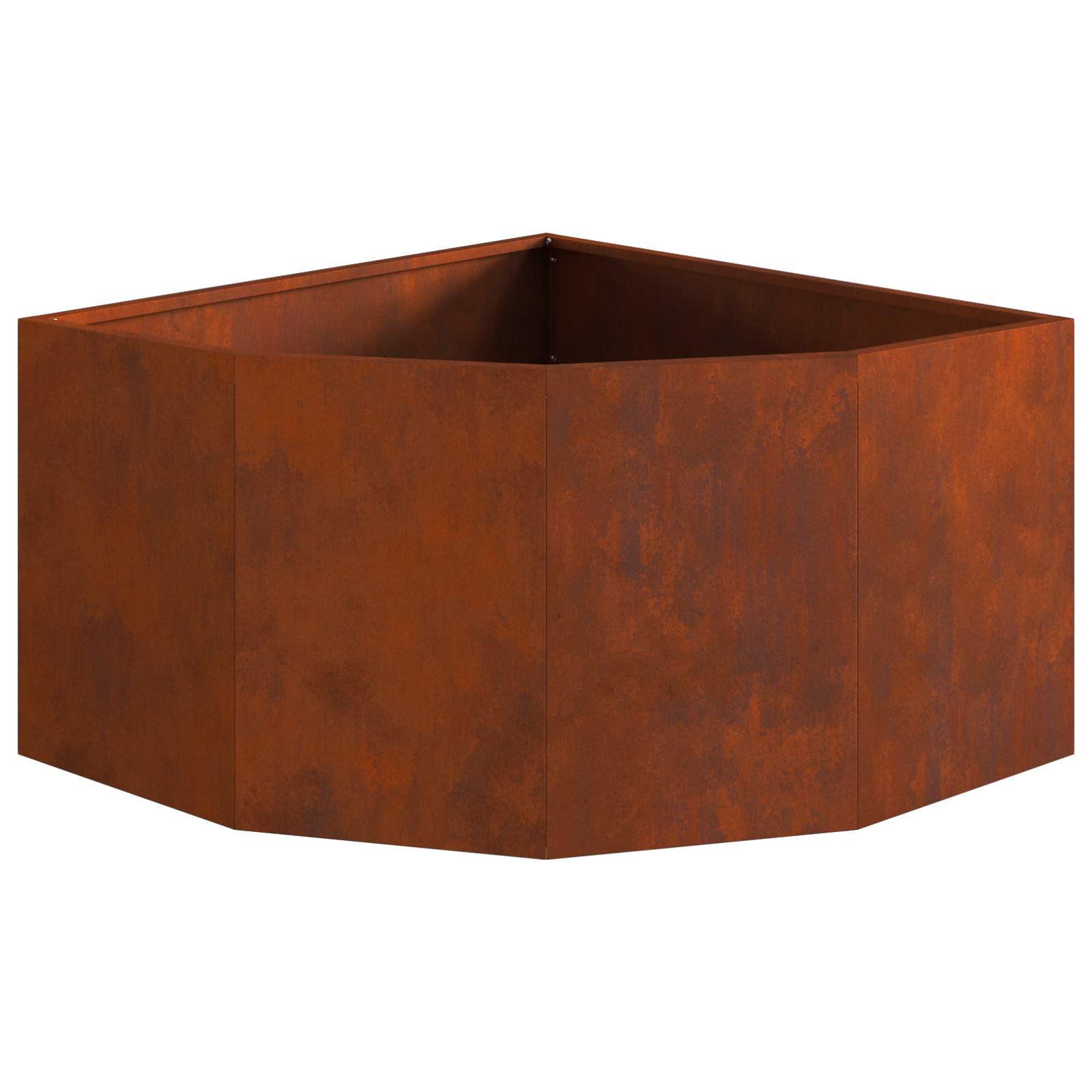 Kampinė Vazonas Rūdijanti 60 x 60 x 35 cm Kampinė Vazonas Rūdijanti 60 x 60 x 35 cm - Image 7