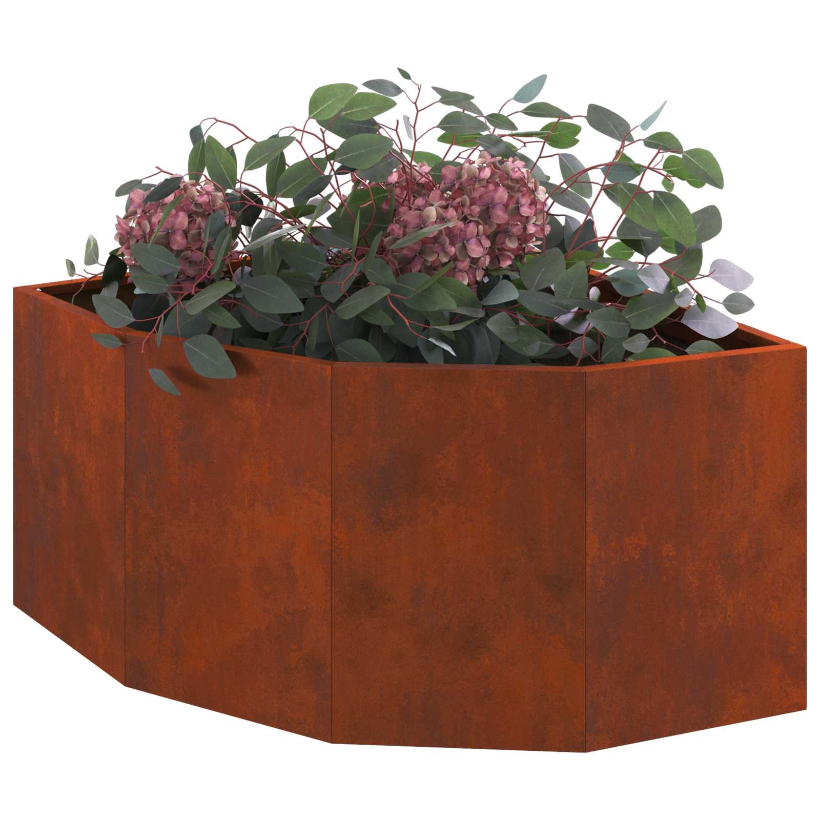 Kampinė Vazonas Rūdijanti 60 x 60 x 35 cm Kampinė Vazonas Rūdijanti 60 x 60 x 35 cm - Image 4