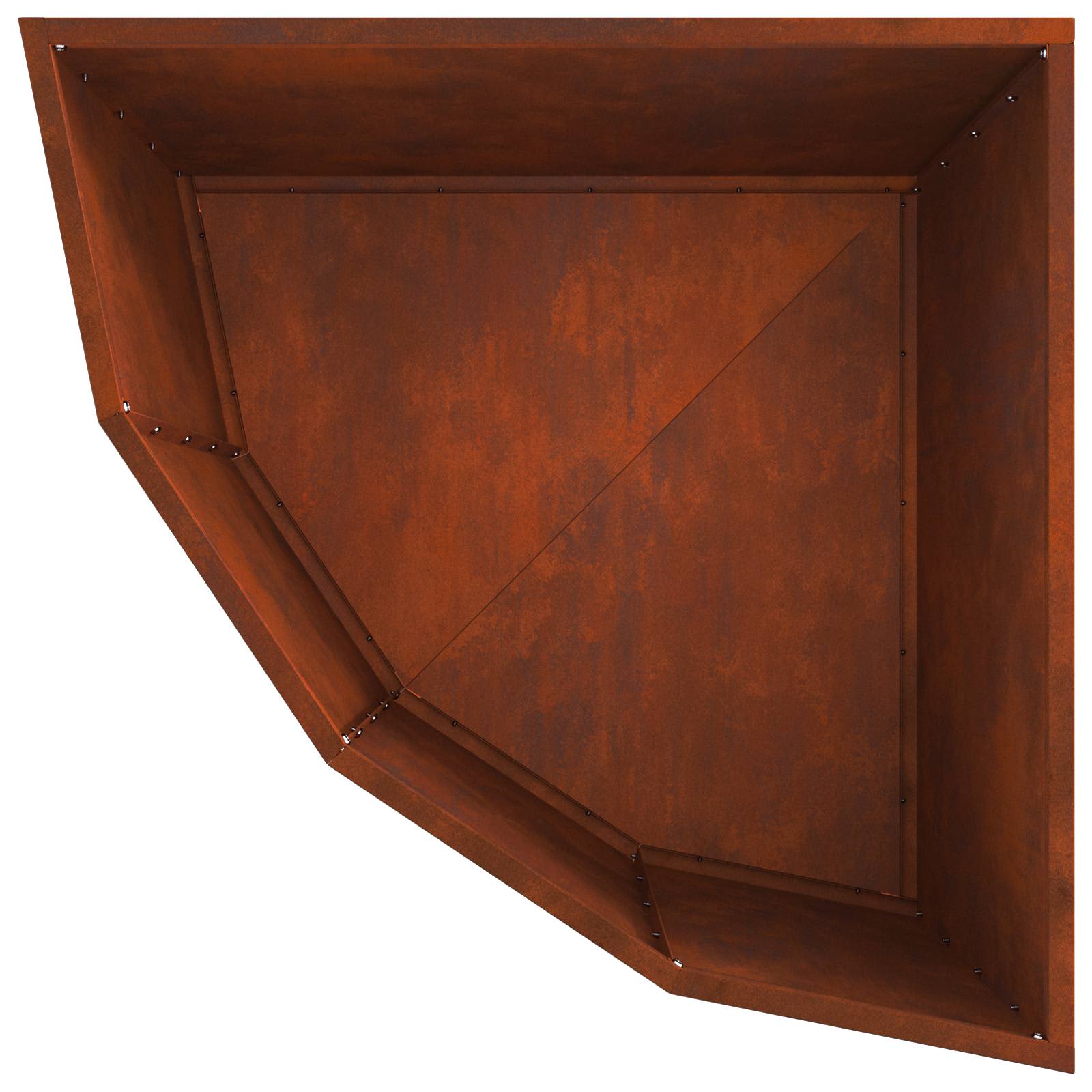 Kampinė Vazonas Rūdijanti 60 x 60 x 50 cm Kampinė Vazonas Rūdijanti 60 x 60 x 50 cm - Image 10