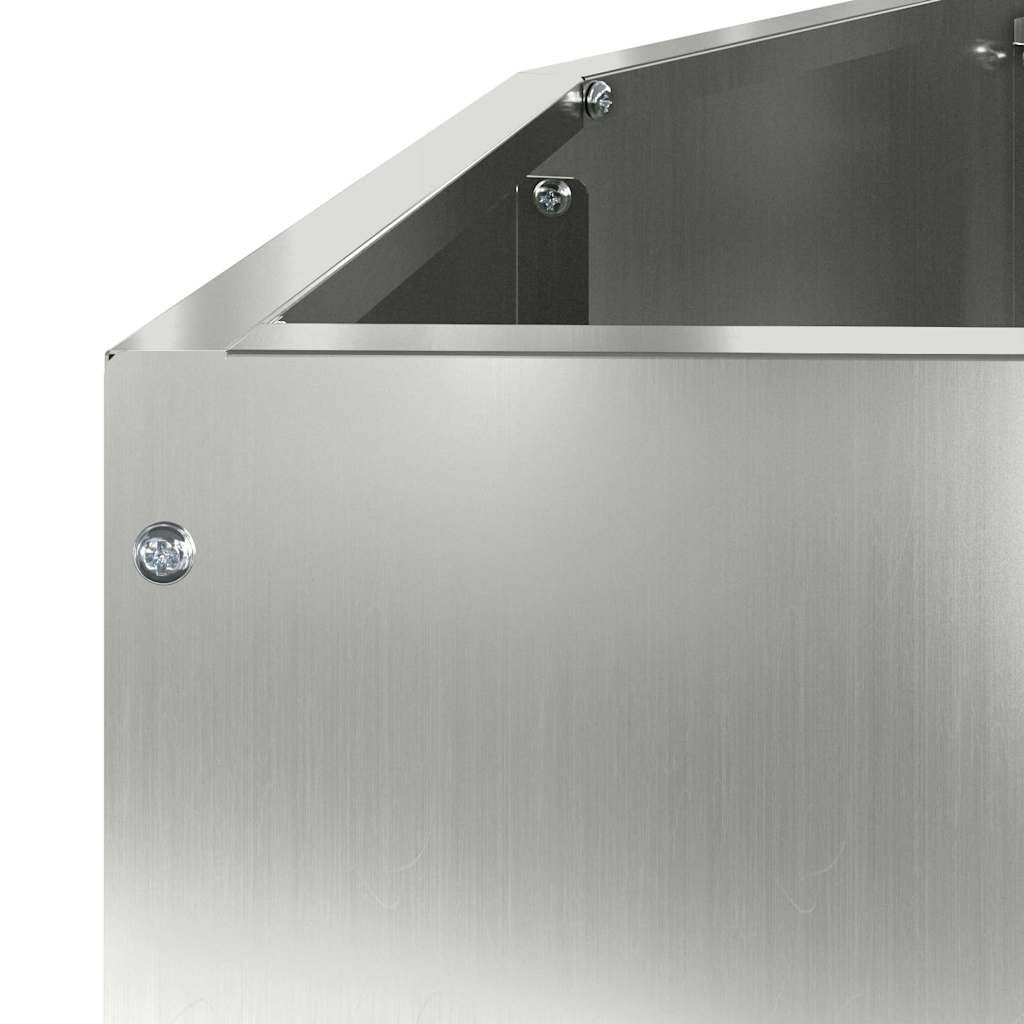 Lovelis Sidabro 120 x 60 x 35 cm Cinkuota plienas Lovelis Sidabro 120 x 60 x 35 cm Cinkuota plienas - Image 11