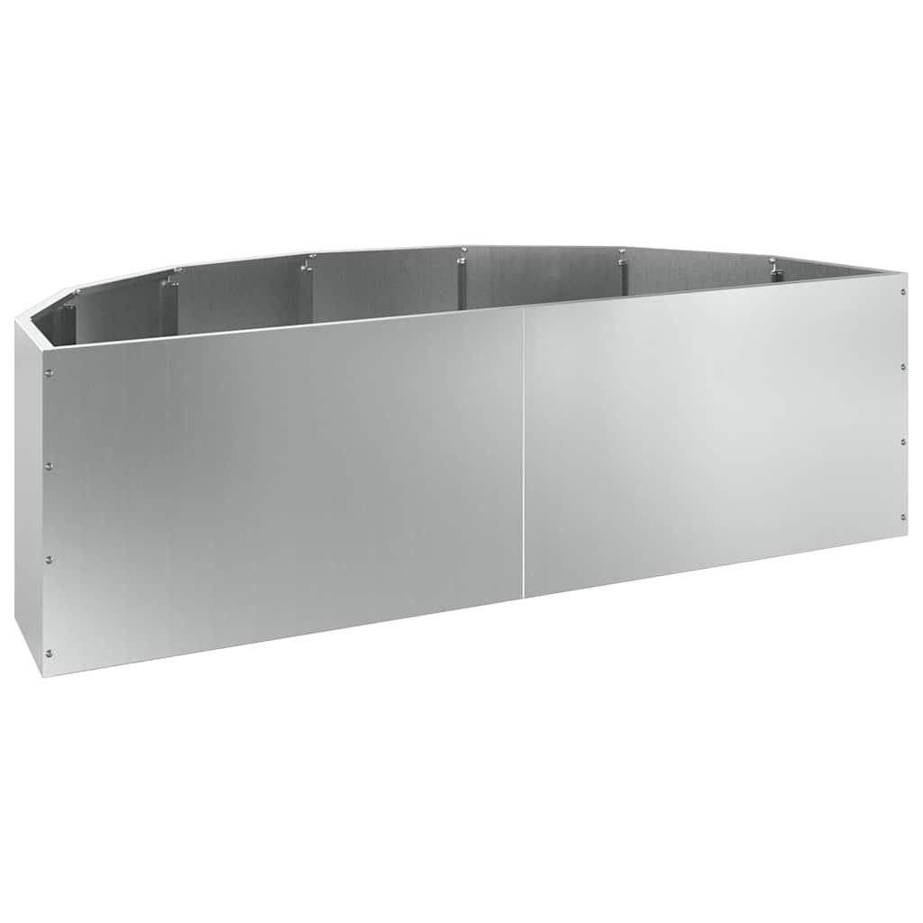 Lovelis Sidabro 120 x 60 x 35 cm Cinkuota plienas Lovelis Sidabro 120 x 60 x 35 cm Cinkuota plienas - Image 9