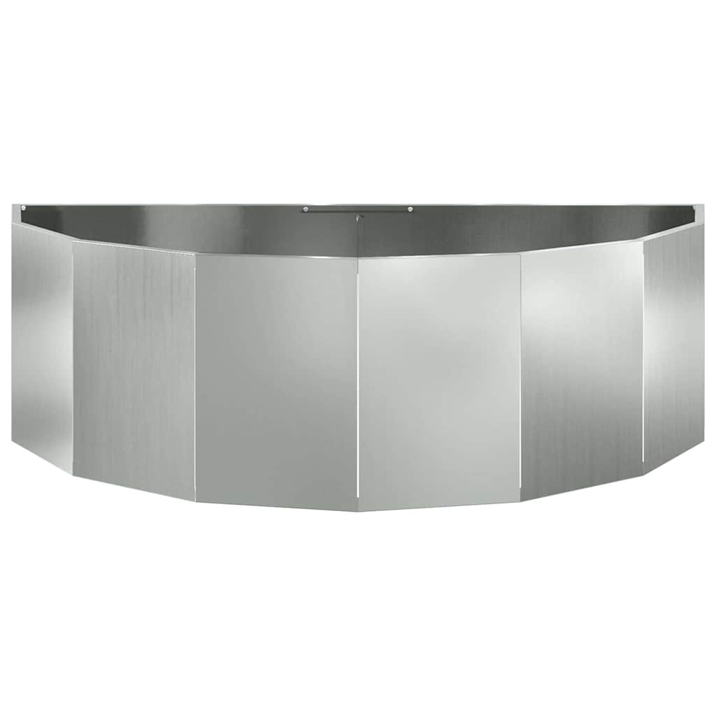 Lovelis Sidabro 120 x 60 x 35 cm Cinkuota plienas Lovelis Sidabro 120 x 60 x 35 cm Cinkuota plienas - Image 7