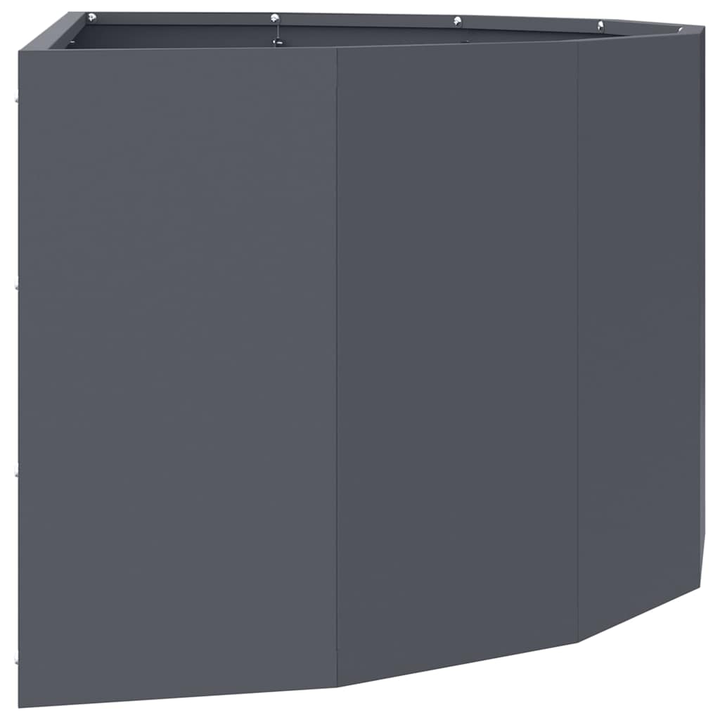 Lovelis Antracitas 90 x 45 x 35 cm Plienas Lovelis Antracitas 90 x 45 x 35 cm Plienas - Image 7