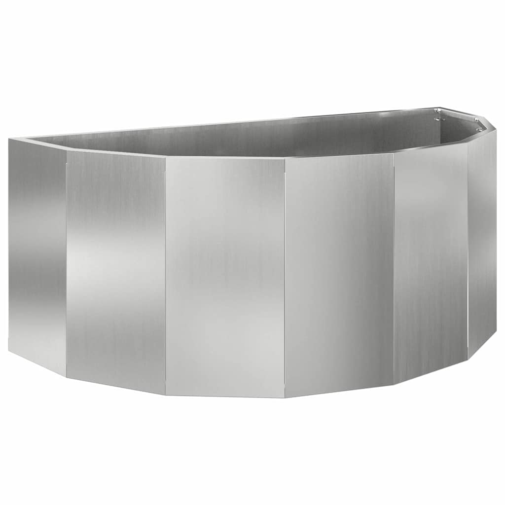 Lovelis Sidabro 90 x 45 x 35 cm Cinkuota plienas Lovelis Sidabro 90 x 45 x 35 cm Cinkuota plienas - Image 4