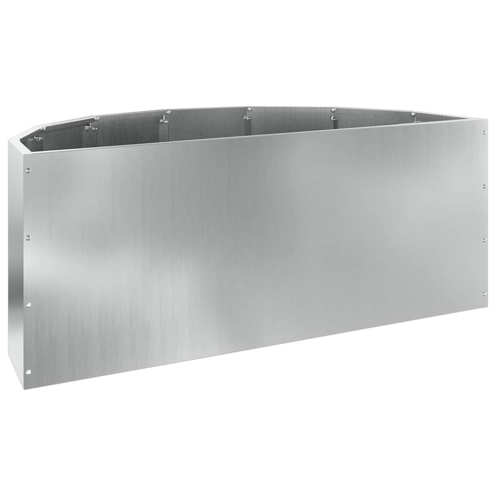 Lovelis Sidabro 90 x 45 x 35 cm Cinkuota plienas Lovelis Sidabro 90 x 45 x 35 cm Cinkuota plienas - Image 9