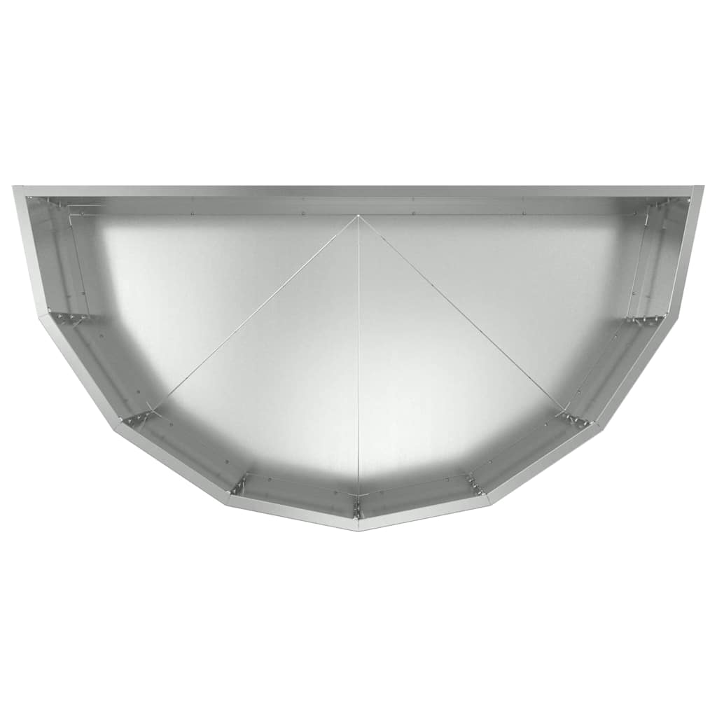 Lovelis Sidabro 90 x 45 x 35 cm Cinkuota plienas Lovelis Sidabro 90 x 45 x 35 cm Cinkuota plienas - Image 10