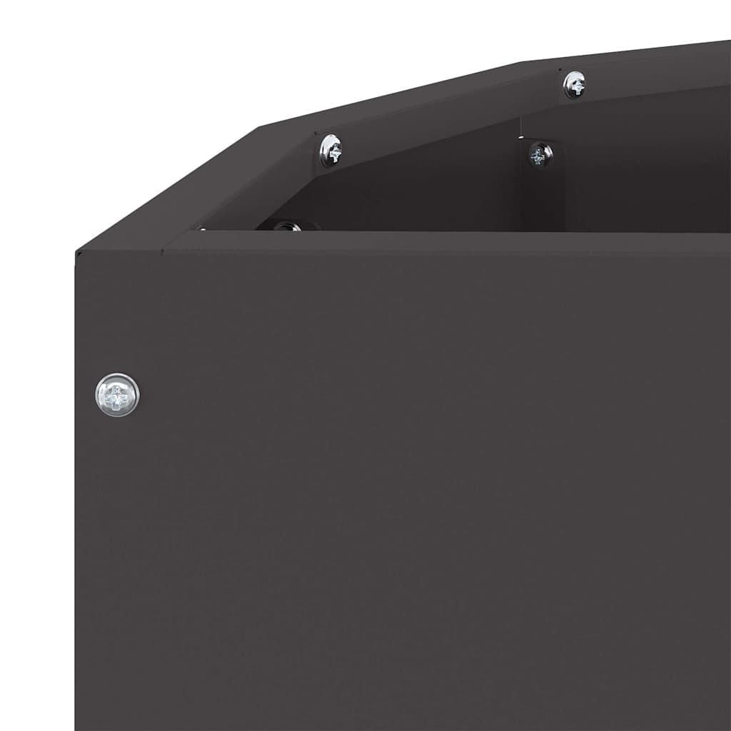 Lovelis Juoda 60 x 30 x 35 cm Plienas Lovelis Juoda 60 x 30 x 35 cm Plienas - Image 10