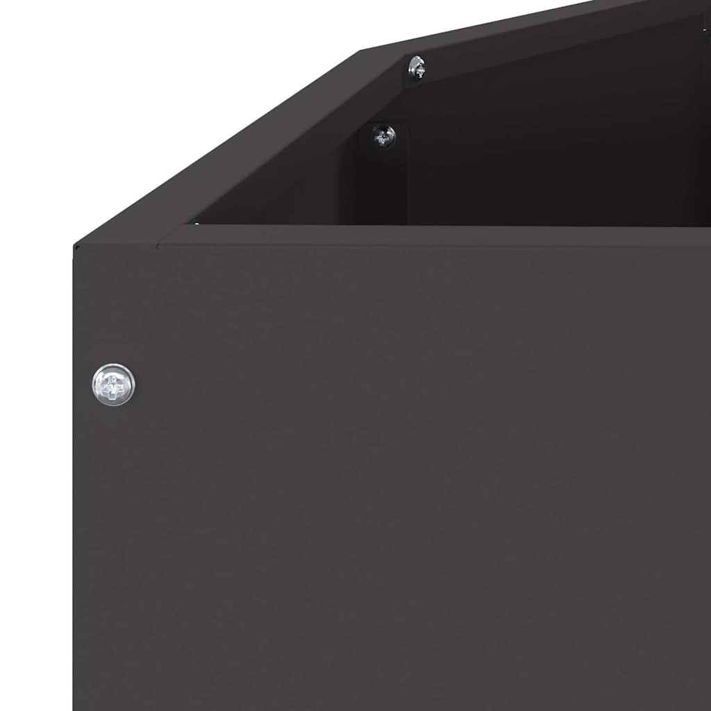 Lovelis Juoda 120 x 60 x 50 cm Plienas Lovelis Juoda 120 x 60 x 50 cm Plienas - Image 10