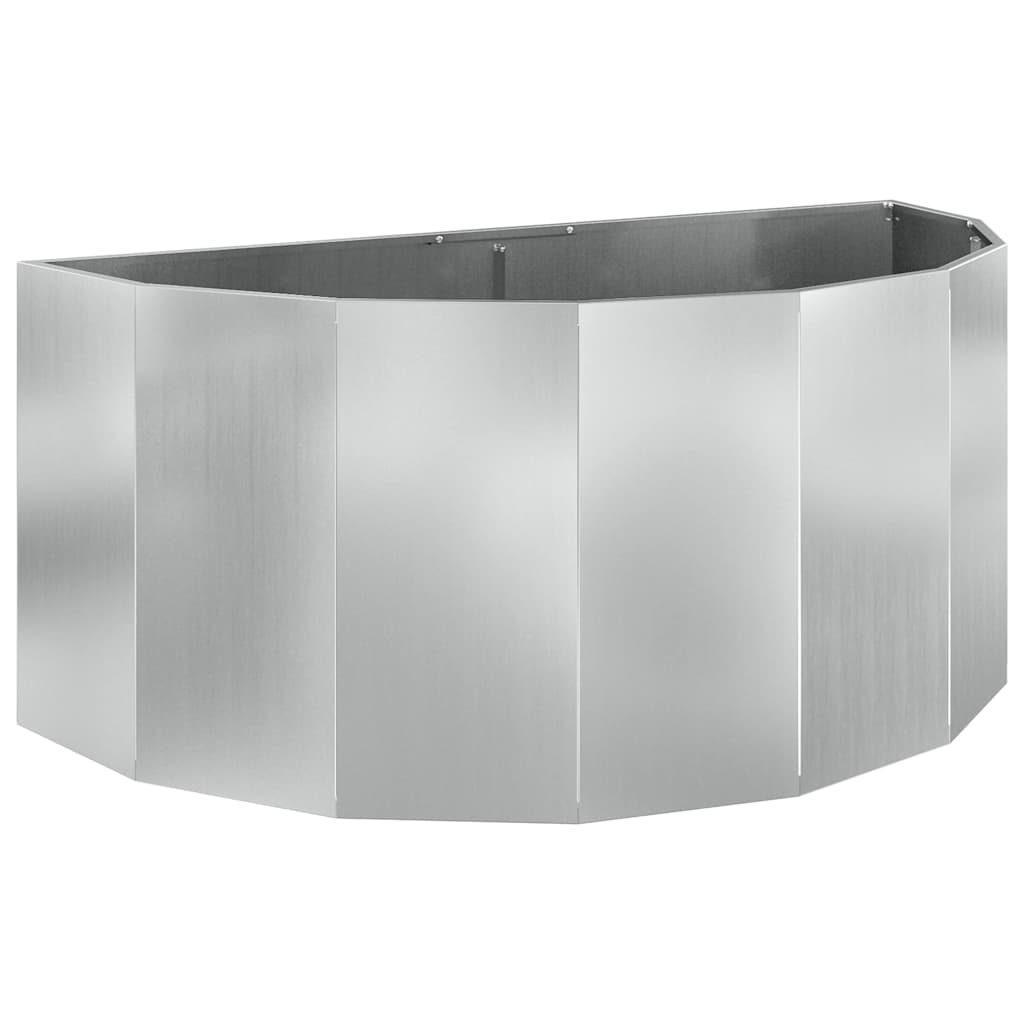 Lovelis Sidabro 120 x 60 x 50 cm Cinkuota plienas Lovelis Sidabro 120 x 60 x 50 cm Cinkuota plienas - Image 4