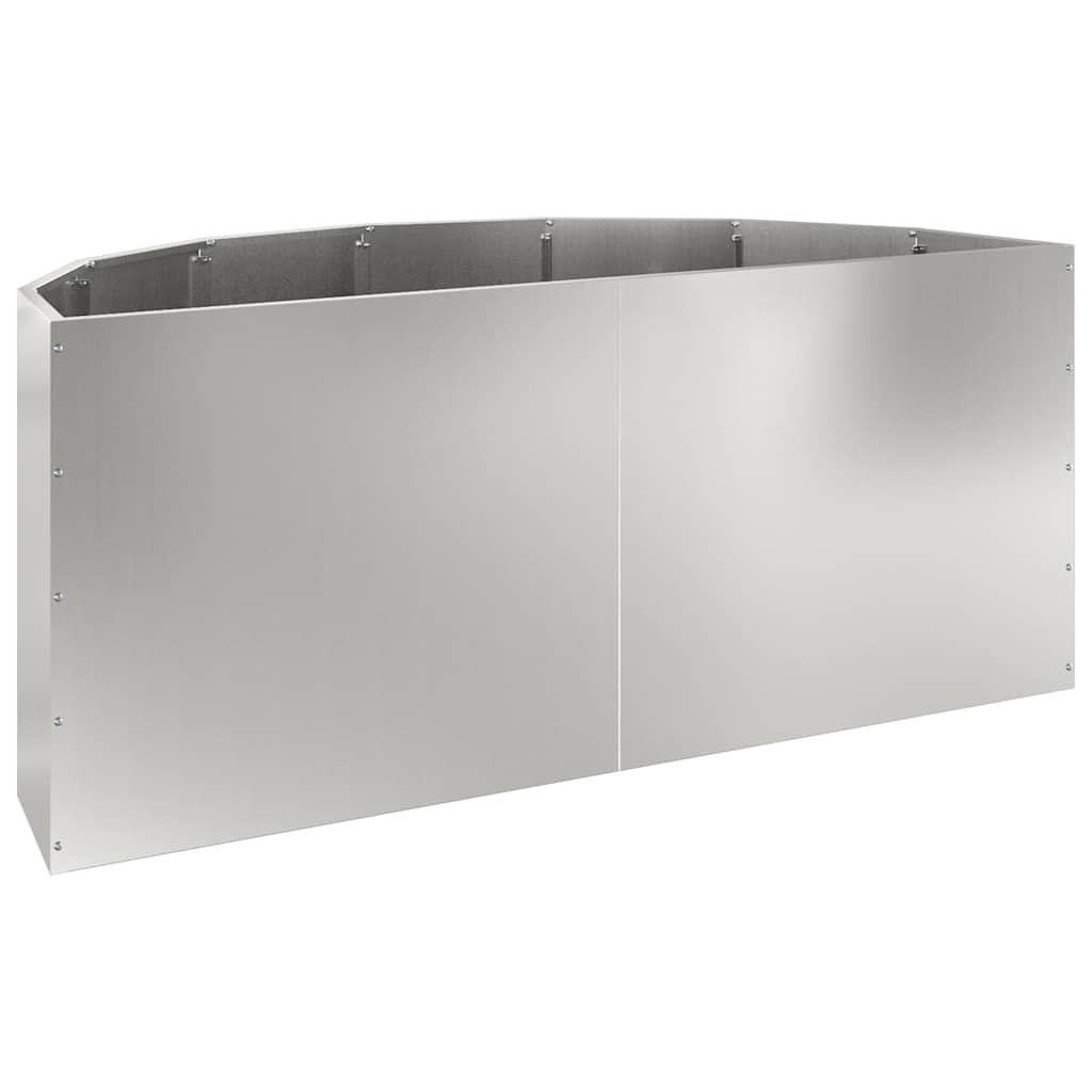 Lovelis Sidabro 120 x 60 x 50 cm Cinkuota plienas Lovelis Sidabro 120 x 60 x 50 cm Cinkuota plienas - Image 9