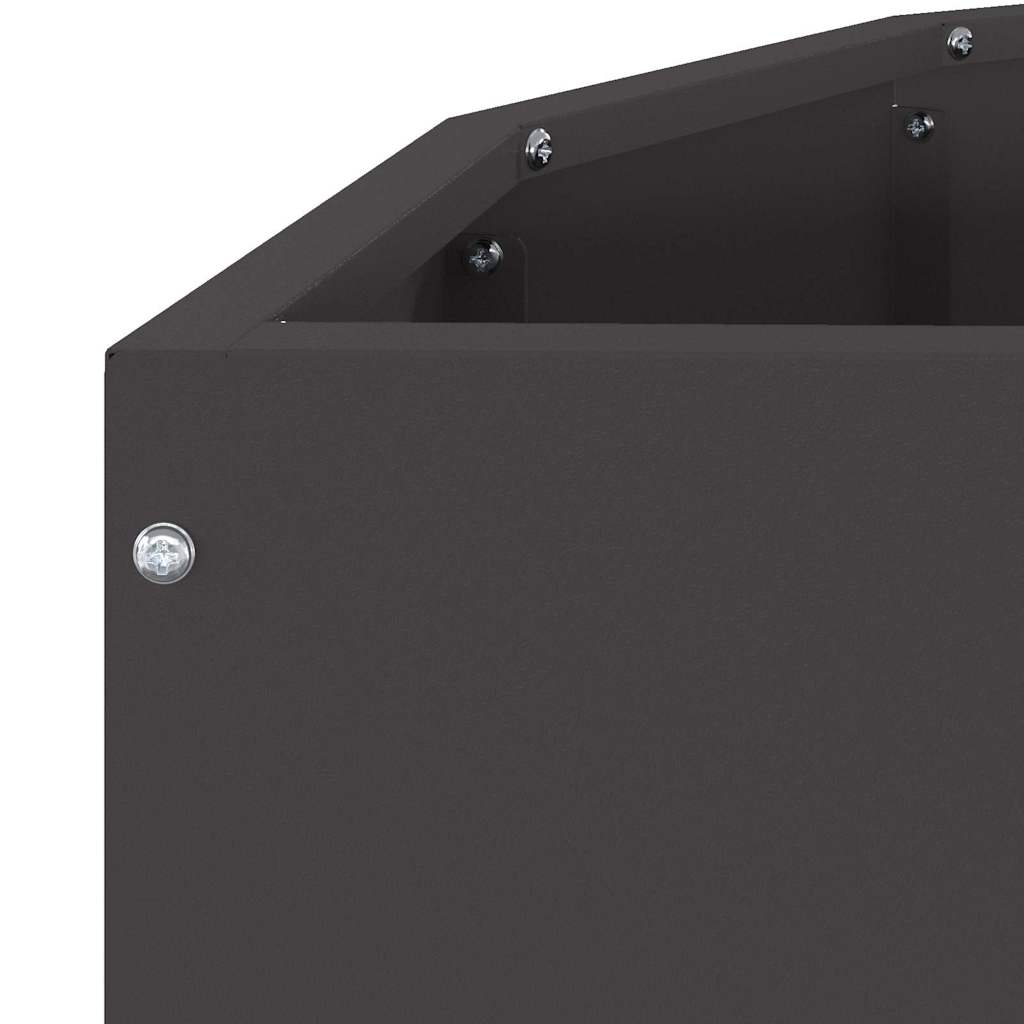 Lovelis Juoda 90 x 45 x 50 cm Plienas Lovelis Juoda 90 x 45 x 50 cm Plienas - Image 10
