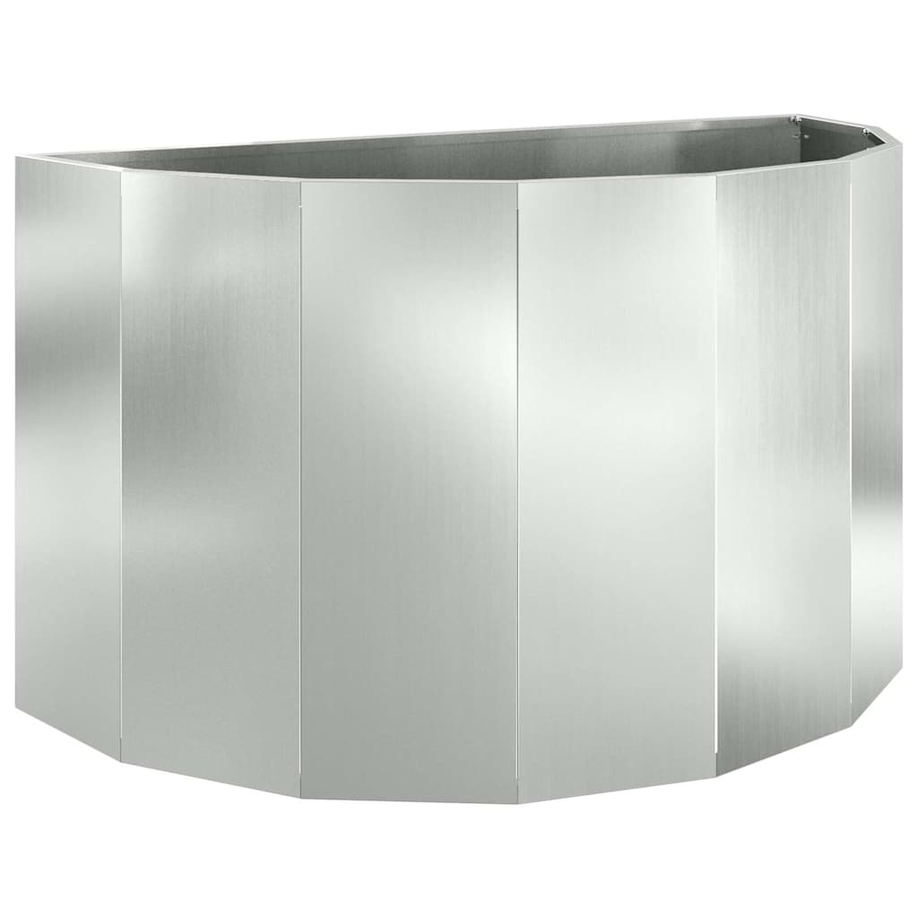 Lovelis Sidabro 90 x 45 x 50 cm Cinkuota plienas Lovelis Sidabro 90 x 45 x 50 cm Cinkuota plienas - Image 4