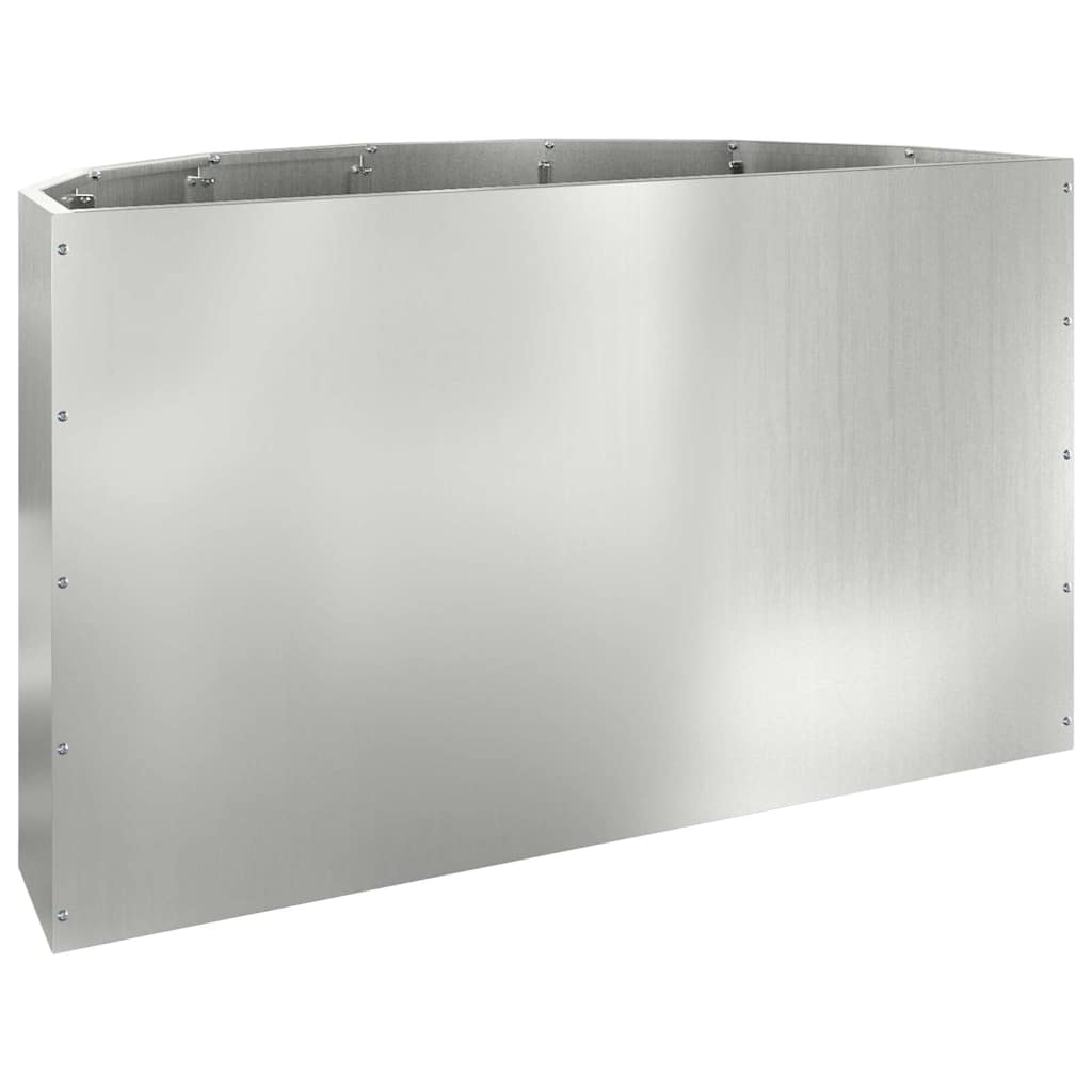 Lovelis Sidabro 90 x 45 x 50 cm Cinkuota plienas Lovelis Sidabro 90 x 45 x 50 cm Cinkuota plienas - Image 9
