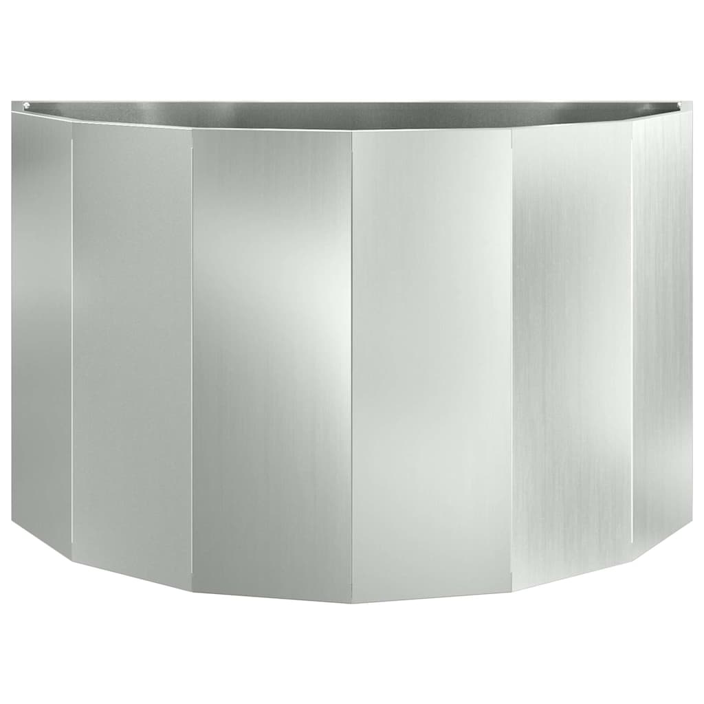 Lovelis Sidabro 90 x 45 x 50 cm Cinkuota plienas Lovelis Sidabro 90 x 45 x 50 cm Cinkuota plienas - Image 7