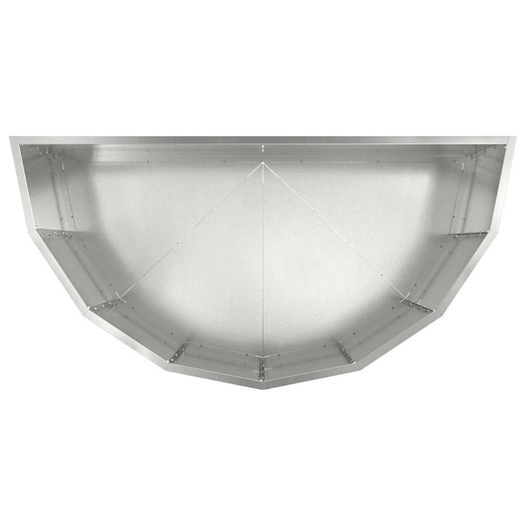 Lovelis Sidabro 90 x 45 x 50 cm Cinkuota plienas Lovelis Sidabro 90 x 45 x 50 cm Cinkuota plienas - Image 10