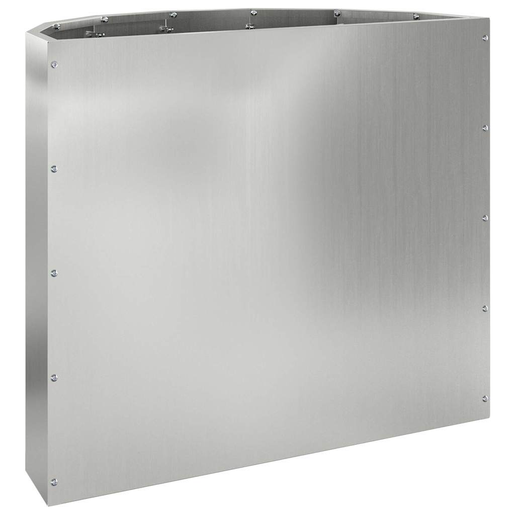 Lovelis Sidabro 60 x 30 x 50 cm Cinkuota plienas Lovelis Sidabro 60 x 30 x 50 cm Cinkuota plienas - Image 9