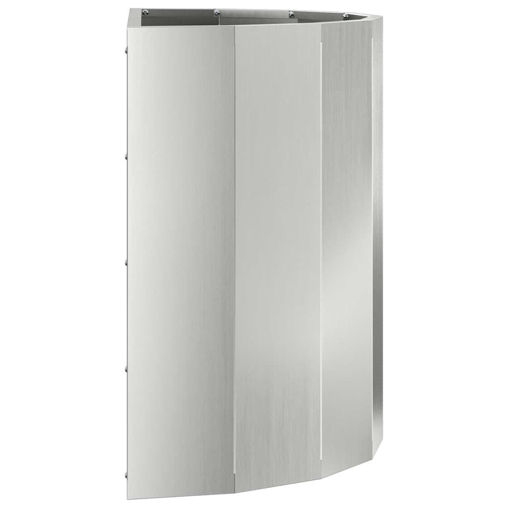 Lovelis Sidabro 60 x 30 x 50 cm Cinkuota plienas Lovelis Sidabro 60 x 30 x 50 cm Cinkuota plienas - Image 8