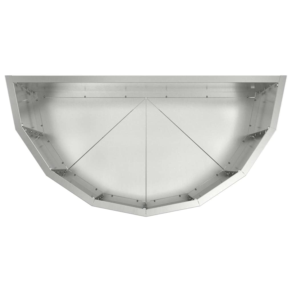 Lovelis Sidabro 60 x 30 x 50 cm Cinkuota plienas Lovelis Sidabro 60 x 30 x 50 cm Cinkuota plienas - Image 10
