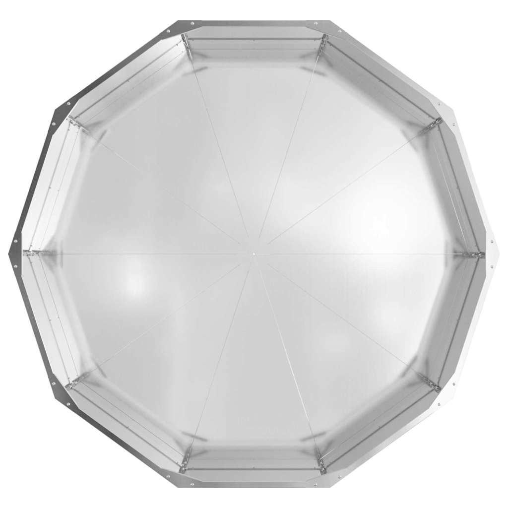 Lovelis Sidabro 120 x 120 x 35 cm Cinkuota plienas Lovelis Sidabro 120 x 120 x 35 cm Cinkuota plienas - Image 8