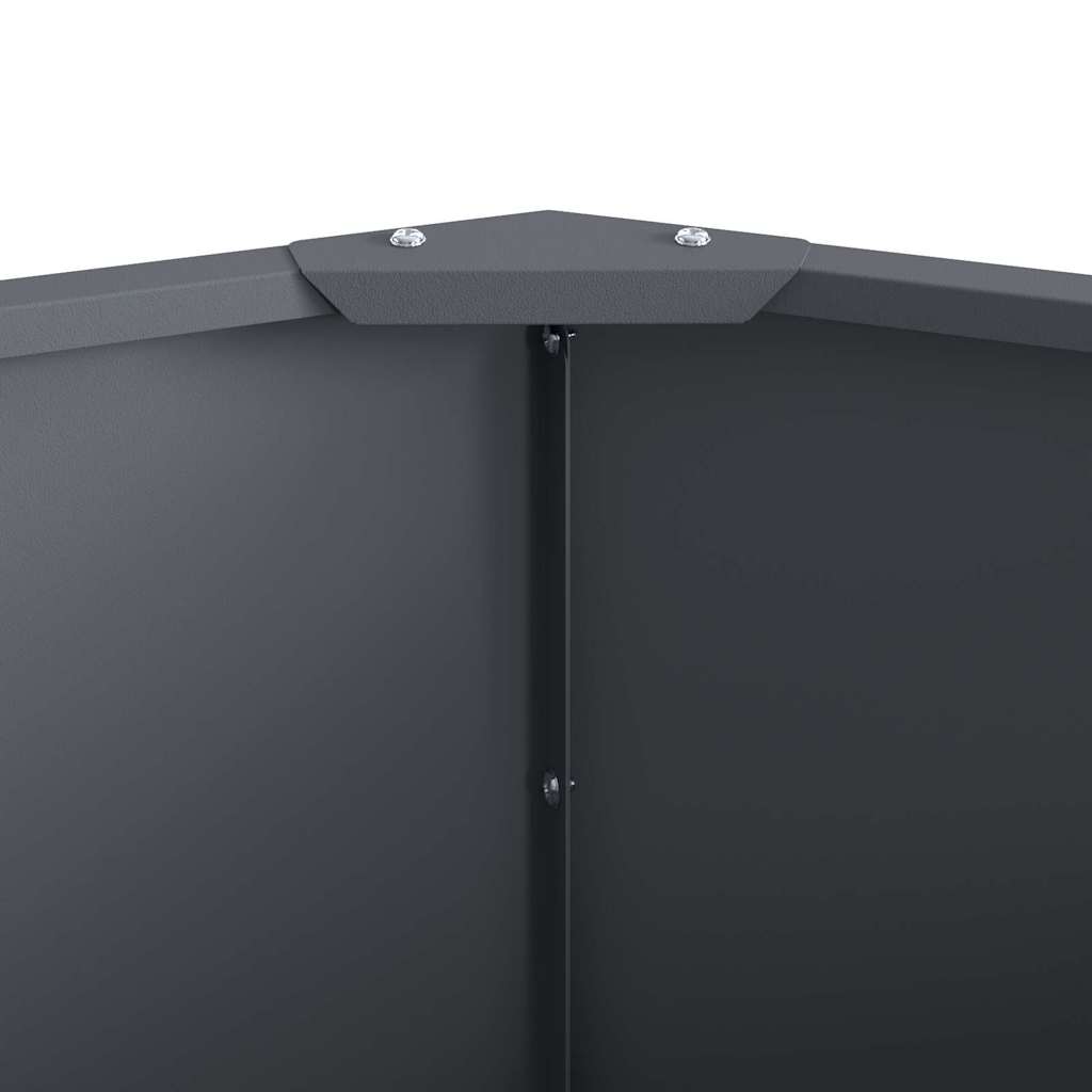 Lovelis Antracitas 90 x 90 x 35 cm Plienas Lovelis Antracitas 90 x 90 x 35 cm Plienas - Image 8