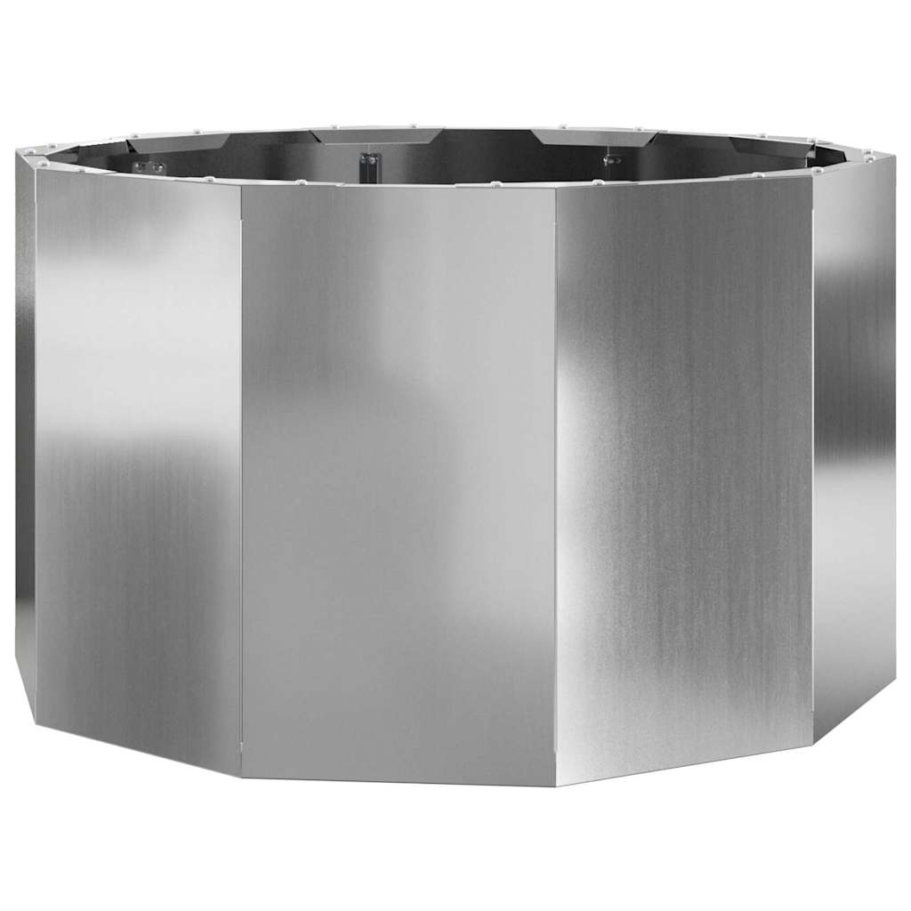 Lovelis Sidabro 60 x 60 x 35 cm Cinkuota plienas Lovelis Sidabro 60 x 60 x 35 cm Cinkuota plienas - Image 4
