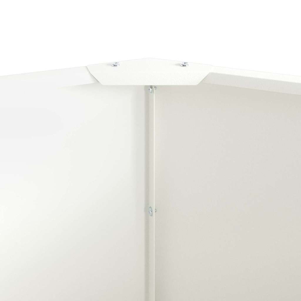 Lovelis Balta 120 x 120 x 50 cm Plienas Lovelis Balta 120 x 120 x 50 cm Plienas - Image 8