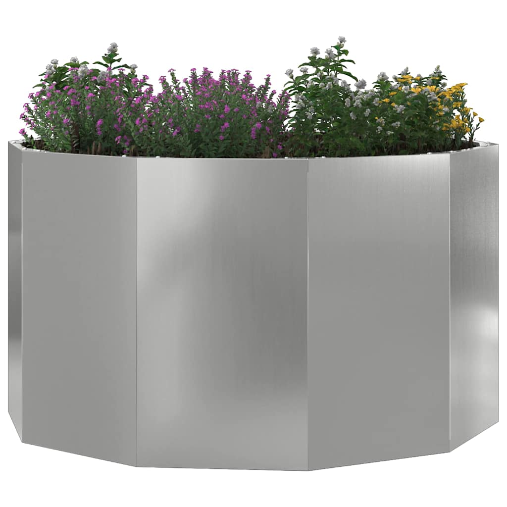 Lovelis Sidabro 90 x 90 x 50 cm Cinkuota plienas Lovelis Sidabro 90 x 90 x 50 cm Cinkuota plienas - Image 5