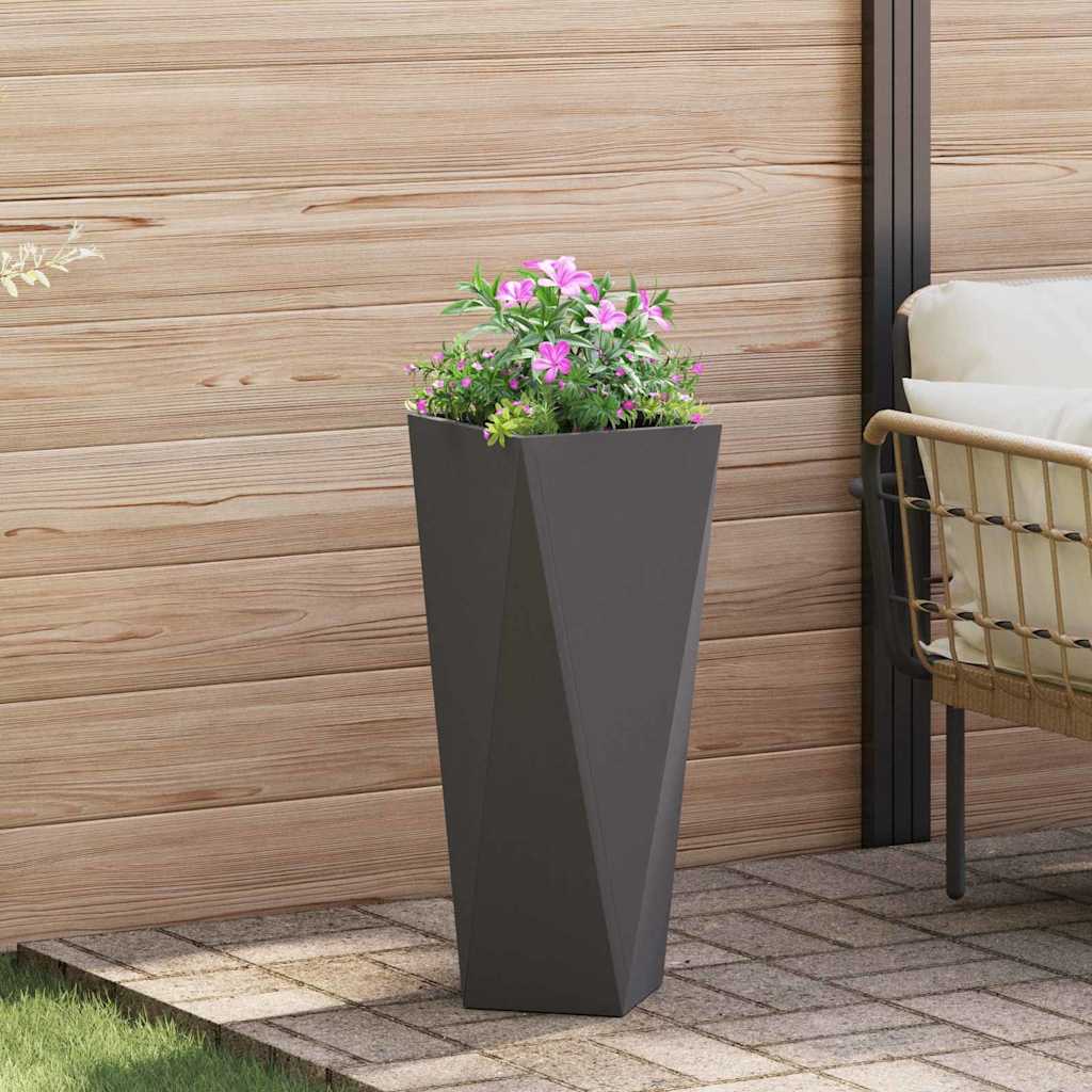 Lovelis 2 vnt. Juoda 30 x 30 x 75 cm Plienas Lovelis 2 vnt. Juoda 30 x 30 x 75 cm Plienas - Image 5