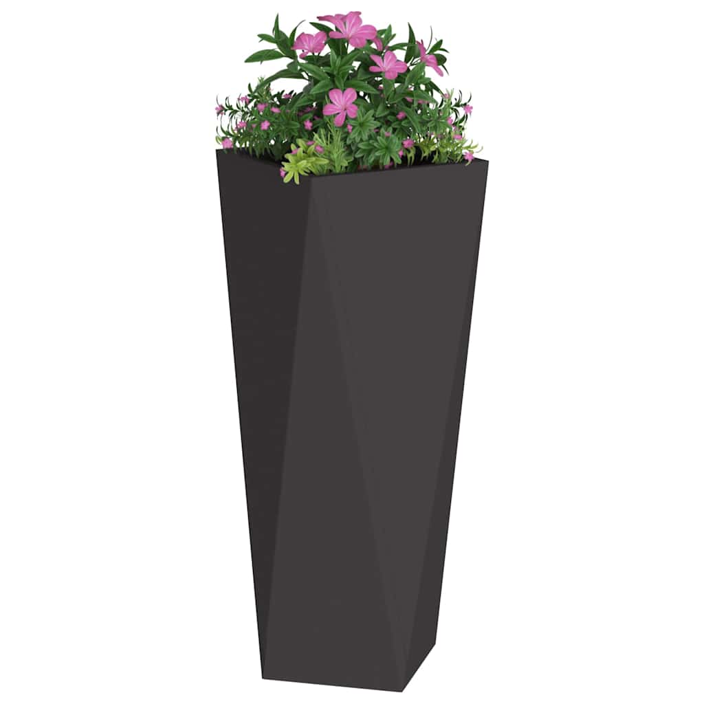 Lovelis 2 vnt. Juoda 30 x 30 x 75 cm Plienas Lovelis 2 vnt. Juoda 30 x 30 x 75 cm Plienas - Image 4
