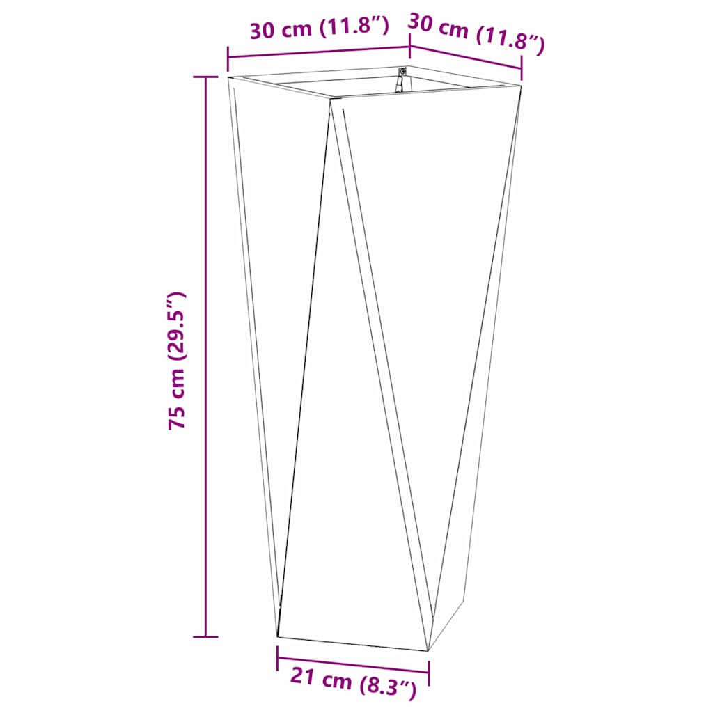 Lovelis Antracitas 30 x 30 x 75 cm Plienas Lovelis Antracitas 30 x 30 x 75 cm Plienas - Image 11