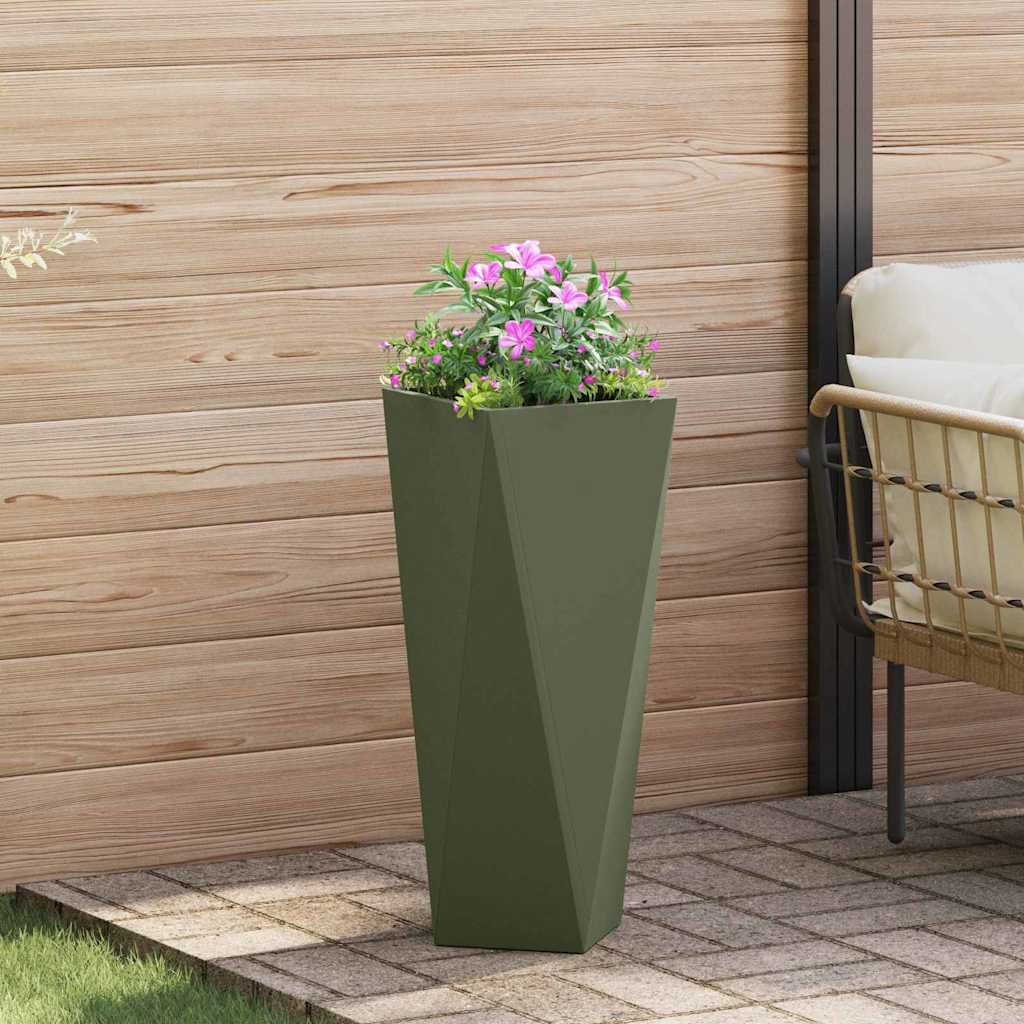 Lovelis Alyvuogių žalia 30 x 30 x 75 cm Plienas Lovelis Alyvuogių žalia 30 x 30 x 75 cm Plienas - Image 2