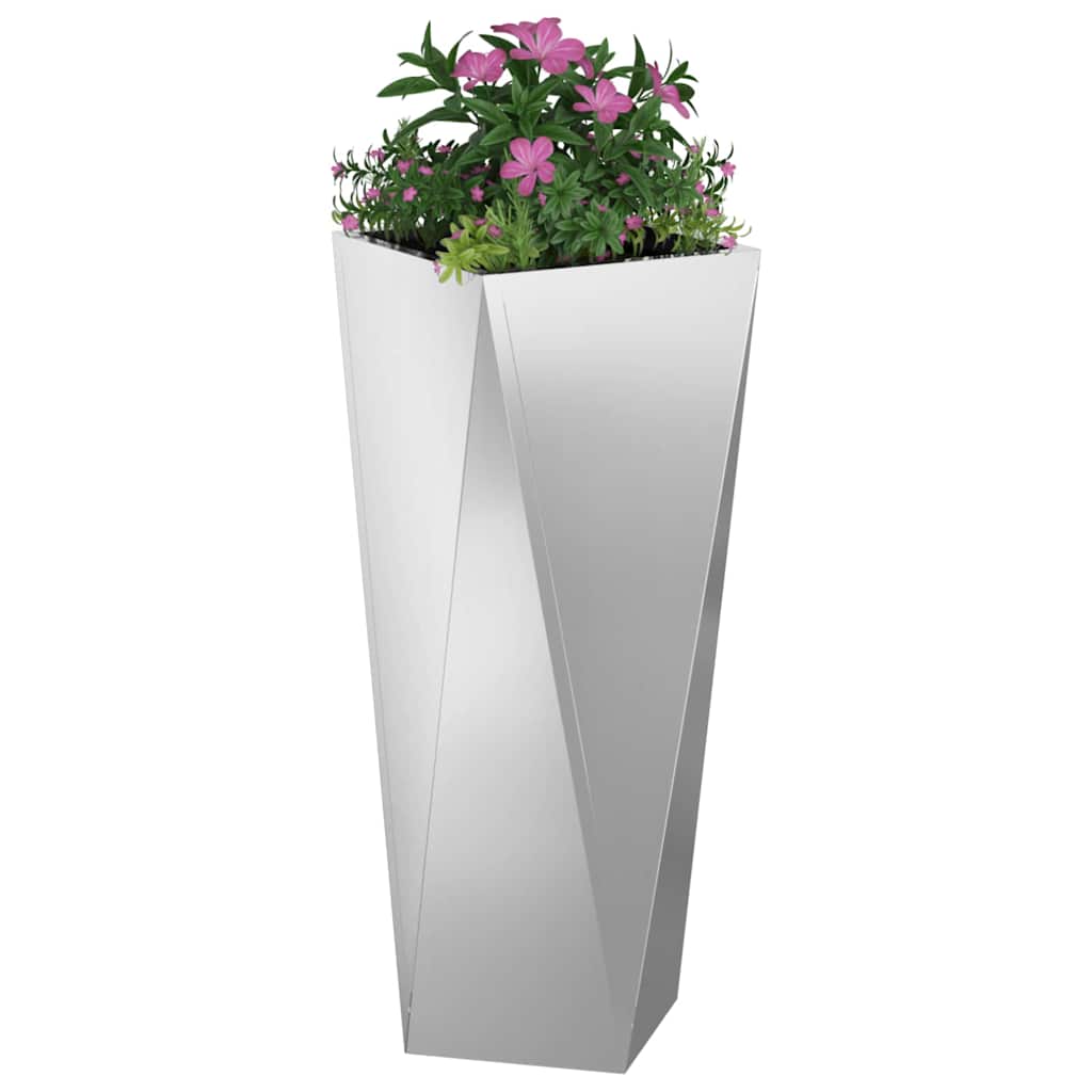 Lovelis Sidabro 30 x 30 x 75 cm Cinkuota plienas Lovelis Sidabro 30 x 30 x 75 cm Cinkuota plienas - Image 5