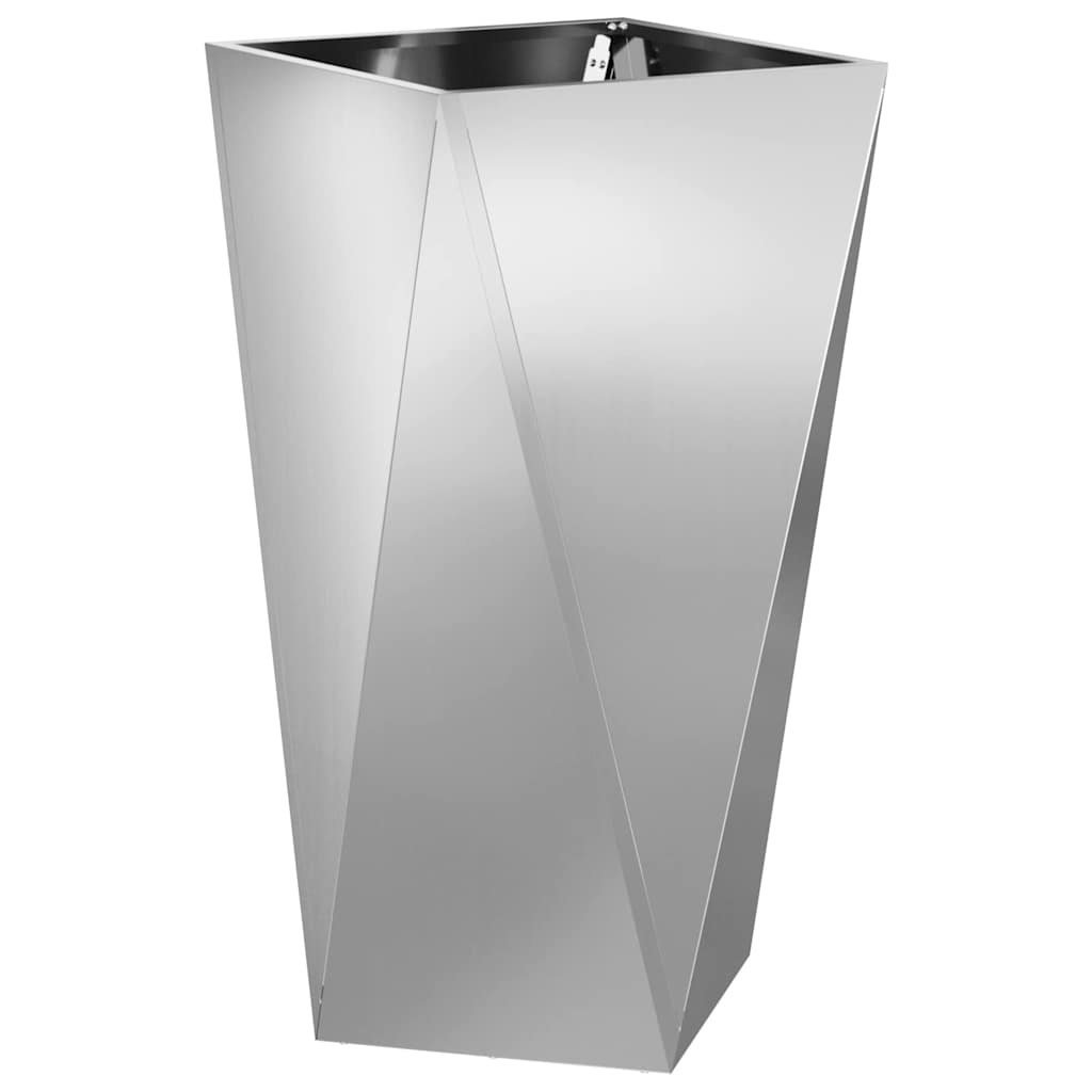 Lovelis Sidabro 40 x 40 x 75 cm Cinkuota plienas Lovelis Sidabro 40 x 40 x 75 cm Cinkuota plienas - Image 4