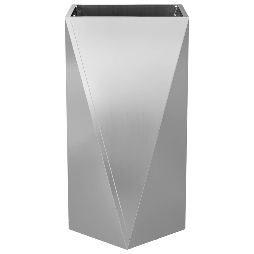 Lovelis 2 vnt. Sidabro 40 x 40 x 75 cm Cinkuota plienas Lovelis 2 vnt. Sidabro 40 x 40 x 75 cm Cinkuota plienas - Image 8
