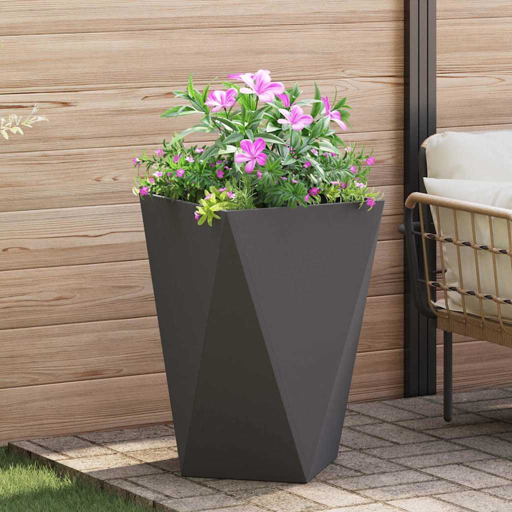 Lovelis 2 vnt. Juoda 50 x 50 x 75 cm Plienas Lovelis 2 vnt. Juoda 50 x 50 x 75 cm Plienas - Image 5